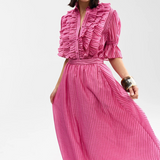 CALLA Skirt | POPPY BARK STRIPE