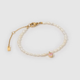 KIKI Pearl Heart Bracelet