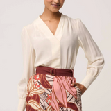 EDEN Silk Pleated Shirt