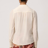 EDEN Silk Pleated Shirt