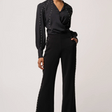MARCELA Pearl Pant | BLACK