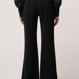 MARCELA Pearl Pant | BLACK