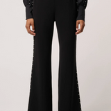 MARCELA Pearl Pant | BLACK