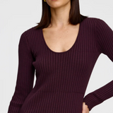 CELESTE Knit Dress | CHOCOLATE MARLE