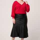 CLARISSA Reversible Knit | ROUGE