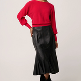 CLARISSA Reversible Knit | ROUGE