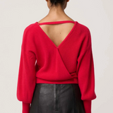 CLARISSA Reversible Knit | ROUGE
