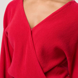 CLARISSA Reversible Knit | ROUGE