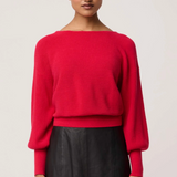 CLARISSA Reversible Knit | ROUGE