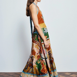 MLAK Halter Midi Dress