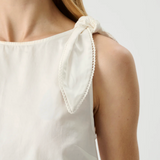 DIXIE Tie Top | White
