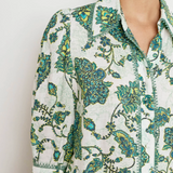 SERENADE Top | Garden Paisley