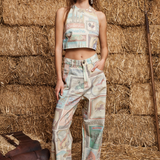 ANDIE Denim Mid Rise Jean