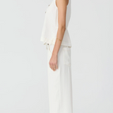 ANISE Crop Pant | Chalk