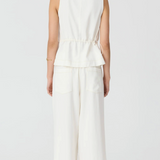 ANISE Crop Pant | Chalk