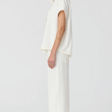 ANISE Denim Shirt | Chalk