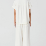 ANISE Denim Shirt | Chalk