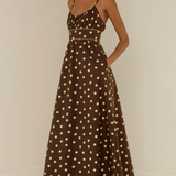BAMBI Dress Giallo Pois