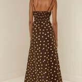 BAMBI Dress Giallo Pois