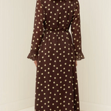 EDDY Dress Giallo Pois