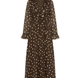 EDDY Dress Giallo Pois