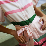 MARLEY Dress Retro Stripe