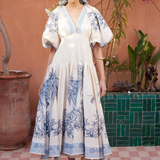 VILLA Romantica Corset Midi Dress