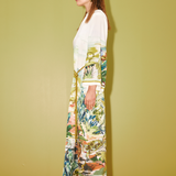 JUNGLE BOOGIE Silk Midi Dress