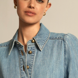 OPAL Dress | LIGHT WASHED