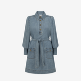 OPAL Dress | LIGHT WASHED