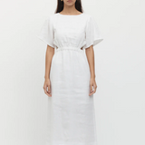 MATHILDE Midi Dress | White