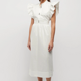 FIORETTA Midi Dress | White
