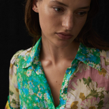 KENZIE Patchwork Shirtdress